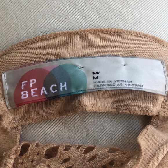 Free People Beach Long Sleeve Crop Top ✂️ Final - Picture 3 of 3